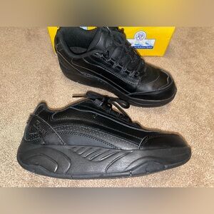 Therashoe womens Black Athletic Sneakers